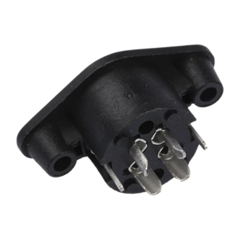 Kycon KPJX Straight DC Socket 7.5A 48V DC Panel Mount Tin Contact KPJX-PM-4S