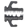 Knipex Crimp Die Set Coaxial Type Black 4 Ports for Uninsulated Terminals 97 39 13 RS