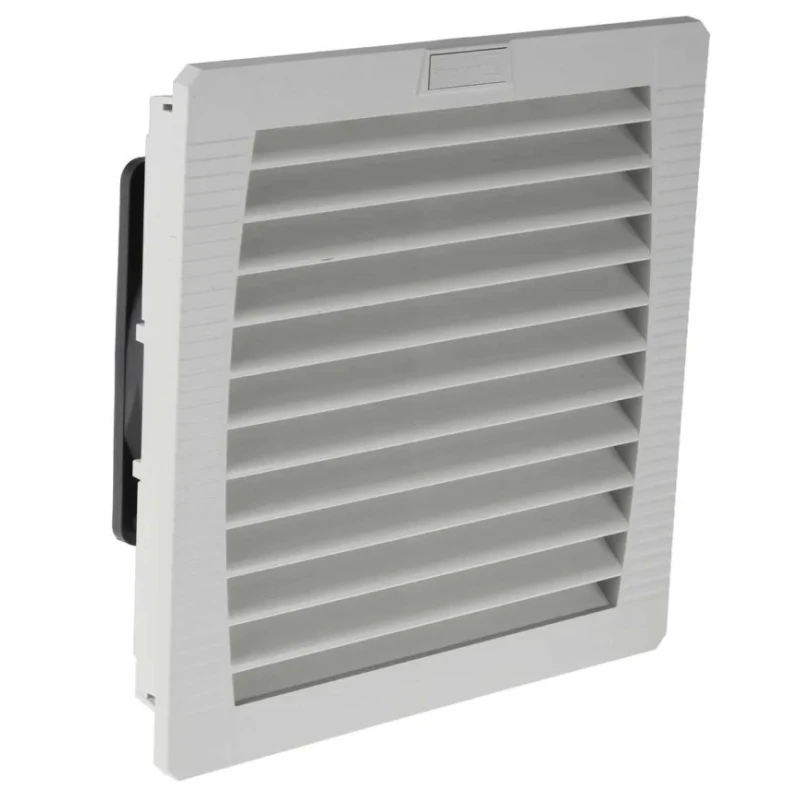 Pfannenberg PF 32.000 Series Filter Fan 24V DC 5W 110 m³/h Filtered Airflow IP54 202 mm Face Size IP54