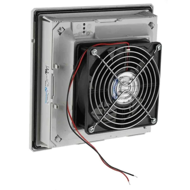 Pfannenberg PF 32.000 Series Filter Fan 24V DC 5W 110 m³/h Filtered Airflow IP54 202 mm Face Size IP54