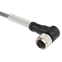 Pepperl + Fuchs Female 4 Way Right Angle to Unterminated Sensor Actuator Cable 250V 2m V1-W-2M-PVC