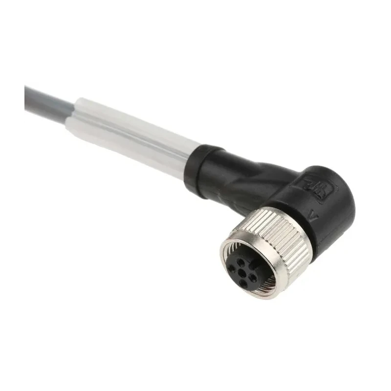 Pepperl + Fuchs Female 4 Way Right Angle to Unterminated Sensor Actuator Cable 250V 2m V1-W-2M-PVC