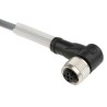 Pepperl + Fuchs Female 4 Way Right Angle to Unterminated Sensor Actuator Cable 250V 2m V1-W-2M-PVC