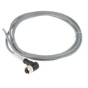 Pepperl + Fuchs Female 4 Way Right Angle to Unterminated Sensor Actuator Cable 250V 2m V1-W-2M-PVC