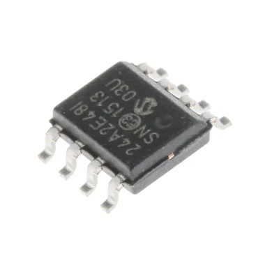 Microchip 2 kB Serial EEPROM 900 ns 8-Pin SOIC Serial-I2C 24AA02E48-I/SN