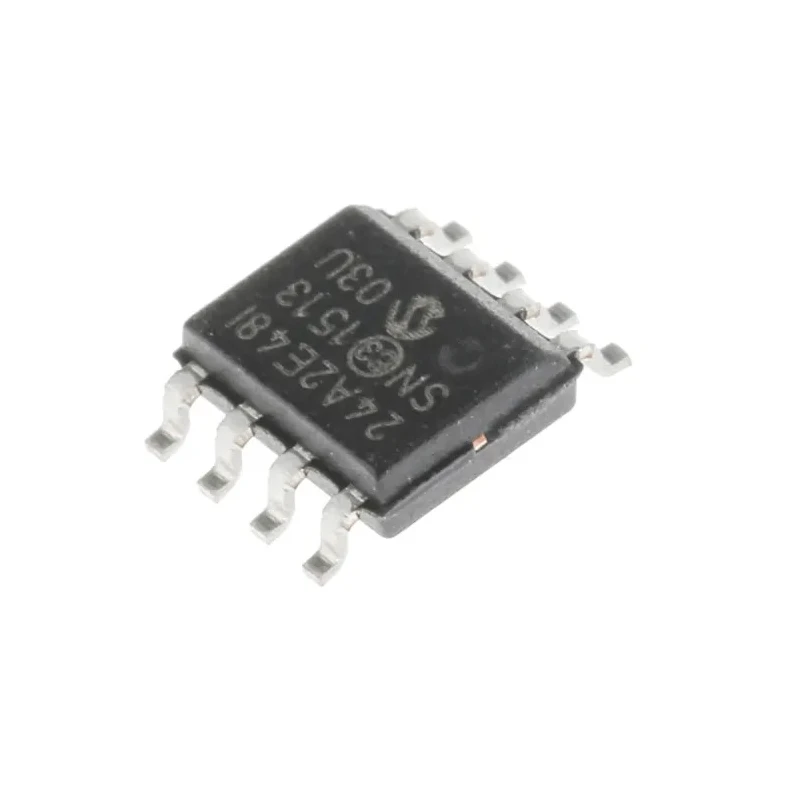 Microchip 2 kB Serial EEPROM 900 ns 8-Pin SOIC Serial-I2C 24AA02E48-I/SN