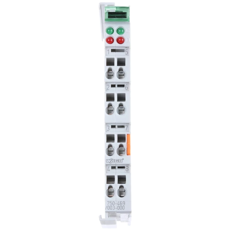 WAGO PLC I/O Module TM5 Analogue 5V DC DIN Rail Mount 750-469/003-000