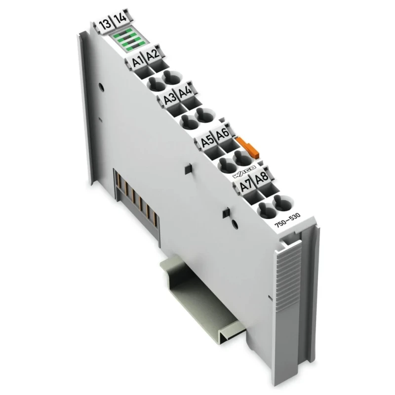 WAGO Digital PLC I/O Module 24V DC 8 I/Os TM5 Series 750-530