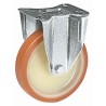 LAG Fixed Castor 200 kg Capacity 100 mm Wheel Polyurethane 313555