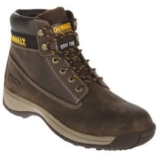 DeWALT Apprentice Brown Steel Toe Capped Men's Safety Boots Size 6 EU 40 EN ISO 20345:2011 Dewalt Apprentice Brown Size 6