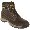 DeWALT Brown Steel Toe Capped Men's Safety Boots Size UK 11 EU 45 Lace Up Dewalt Apprentice Brown Size 11