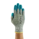 Ansell HyFlex 11-501 Grey Kevlar Work Gloves Size 8, Cut Resistant, Nitrile Foam Coating 11501080