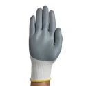 Ansell HyFlex 11-800 Grey Nylon Work Gloves With Nitrile Foam Coating Size 8 11800080