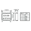 Epson 8MHz XO Oscillator ±100 ppm CMOS 4-Pin Surface Mount Q33310F70015611