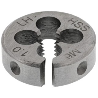 RS PRO High Speed Steel Threading Die M6, 20.63 mm Outside Diameter, 6.35 mm Thickness 668-0750