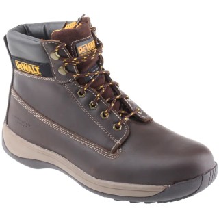 DeWALT Apprentice Brown Steel Toe Capped Men's Safety Boots Brown, Lace Up, Size 8 UK, EU 42 Dewalt Apprentice Brown Size 8