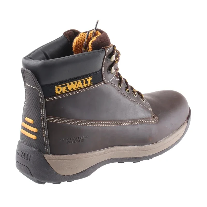 DeWALT Apprentice Brown Steel Toe Capped Men's Safety Boots Brown, Lace Up, Size 8 UK, EU 42 Dewalt Apprentice Brown Size 8