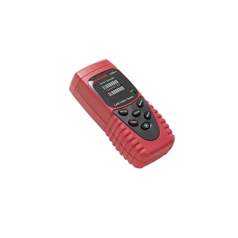Amprobe Network Cable Tester LAN-1 with RJ45 and BNC Connectors, LED Display, Battery Powered LAN-1