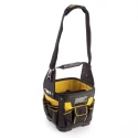 Stanley Fabric Tool Bag with Shoulder Strap, Fabric Material, 290mm Length x 260mm Width x 260mm Height, Black and 93-952