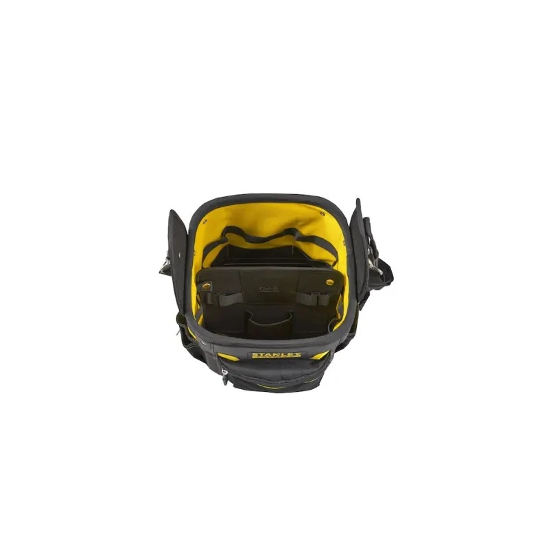 Stanley Fabric Tool Bag with Shoulder Strap, Fabric Material, 290mm Length x 260mm Width x 260mm Height, Black and 93-952