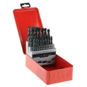 RS PRO 29-Piece HSS-G Metal Twist Drill Bit Set, 1/16 in Min to 0.5 in Max, High-Speed Steel 668-1009