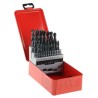 RS PRO 29-Piece HSS-G Metal Twist Drill Bit Set, 1/16 in Min to 0.5 in Max, High-Speed Steel 668-1009