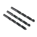 RS PRO 29-Piece HSS-G Metal Twist Drill Bit Set, 1/16 in Min to 0.5 in Max, High-Speed Steel 668-1009