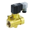 SMC Solenoid Valve, 2 Port, NC, 24V, 3/4 in Brass Body, 15 bar Max Operating Pressure VXED2150-06F-5DO1