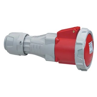 Legrand Industrial Power Connector Rated at 125A 415V IP67 Red Cable Mount  IP67