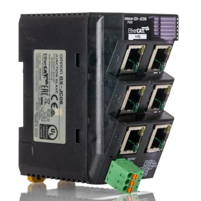 Omron Switching Industrial Hub 6-Channel, Operating Temperature -10°C to 55°C, Compact Size GX-JC06