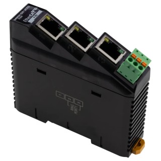 Omron Switching Industrial Hub 3-Channel GX-JC03 Compact Network Switch with -10°C to 55°C Operating Temperature GX-JC03