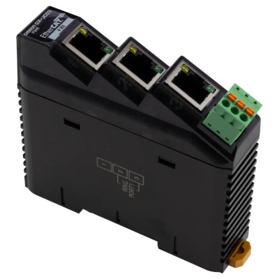 Omron Switching Industrial Hub 3-Channel GX-JC03 Compact Network Switch with -10°C to 55°C Operating Temperature GX-JC03
