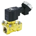SMC Solenoid Valve 2 Port Normally Closed Brass Body 24V VXEZ2240-04F-5DO1