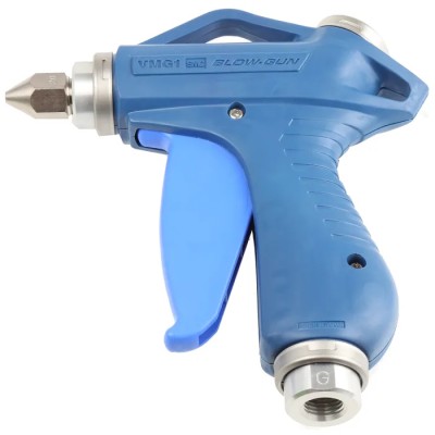 SMC 10 bar Blow Gun, 1/4 in Air Inlet, 6.35 mm Brass Nozzle, Polybutylene Terephthalate Body VMG11BU-F02-03