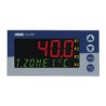 Jumo di 308 Panel Digital Indicator 6 Input, 4 Output Logic SSR, 240V AC/DC On-Off 701550/181-000-25/000