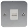 RS PRO White Telephone Socket Mild Steel Housing 21mm Depth 668-3682
