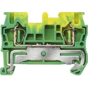 Siemens 8WH Series DIN Rail Terminal Block Yellow, Green, 0.14mm² to 4 mm², 1-Level, Spring Clamp 8WH2000-0CF07