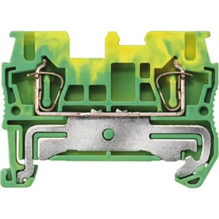 Siemens 8WH Series DIN Rail Terminal Block Yellow, Green, 0.14mm² to 4 mm², 1-Level, Spring Clamp 8WH2000-0CF07