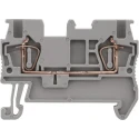 Siemens 8WH Series DIN Rail Terminal Block Grey 1.5mm² Cable CSA 1-Level Spring Clamp 8WH2000-0AE00