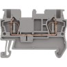 Siemens 8WH Series DIN Rail Terminal Block Grey 1.5mm² Cable CSA 1-Level Spring Clamp 8WH2000-0AE00