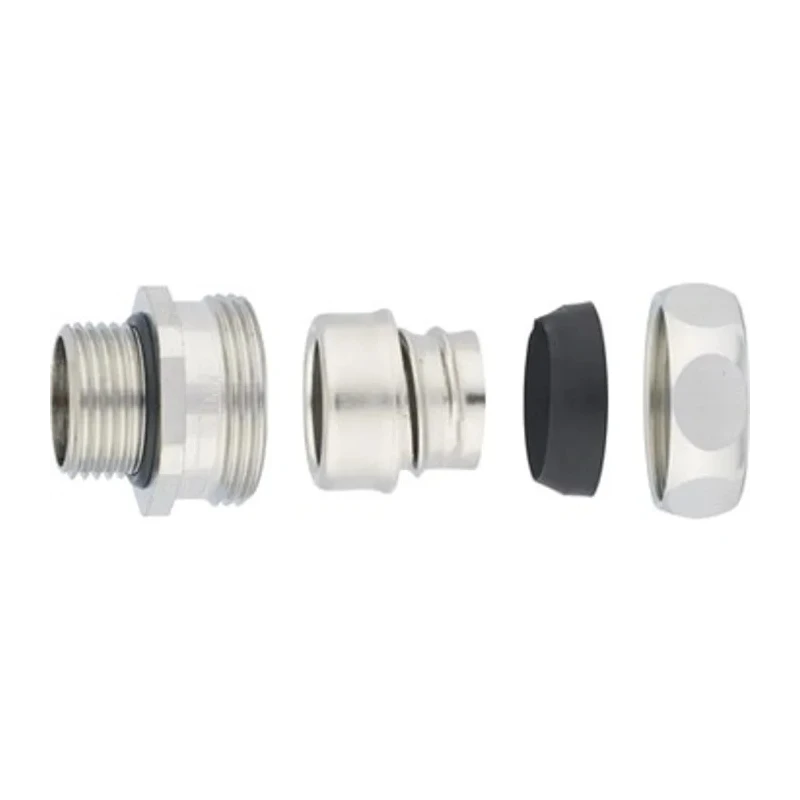 Lapp 21 mm Nominal Diameter Nickel Plated Galvanised Steel Grey Conduit SILVYN AS-P MPN (1) x 61802090 & (10) x 61795090