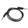 RS PRO Connector Test Lead 2.5A 50V AC Black 1 m Lead Length 668-4584