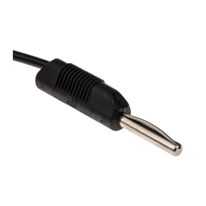 RS PRO Connector Test Lead 2.5A 50V AC Black 1 m Lead Length 668-4584