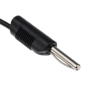 RS PRO Connector Test Lead 2.5A 50V AC Black 1 m Lead Length 668-4584
