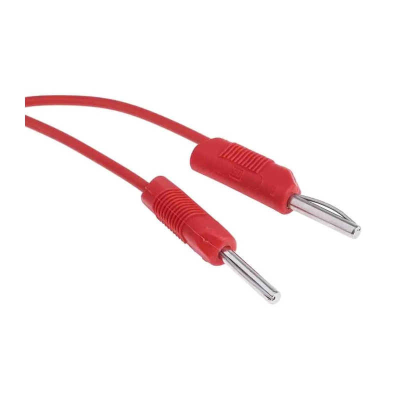 RS PRO Connector Test Lead 2.5A, 50V ac, Red, 1 m Lead Length 668-4588