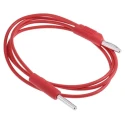 RS PRO Connector Test Lead 2.5A, 50V ac, Red, 1 m Lead Length 668-4588