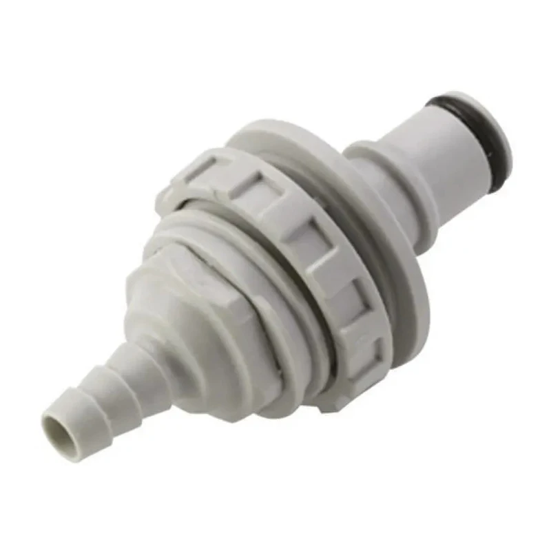 Colder Products Hose Connector, Polypropylene Body, 9.53 mm Inside Diameter, 8.3 Bar Max Pressure NS4D42006