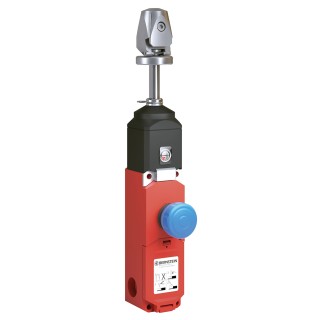 Bernstein AG SR Rope Pull Switch 42.5 mm, 2 NO/2 NC Contact Configuration, IP67, Polyamide Housing 6011629070