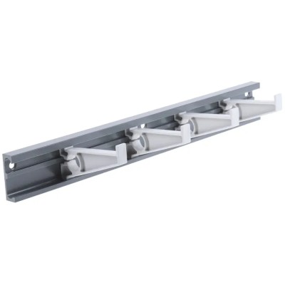 RS PRO Modular Lead Storage Rack Grey 15 Slots 16.9 mm Cable Diameter 350mm Length 46mm Height 668-4597