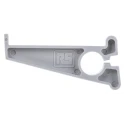 RS PRO Modular Lead Storage Rack Grey 15 Slots 16.9 mm Cable Diameter 350mm Length 46mm Height 668-4597